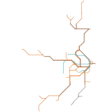NSW Train and Metro Map 2030