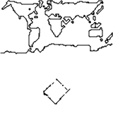 Americas, Africa, Asia, Antarctica, Oceania, Europe, India (speculative)