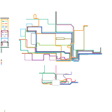 Worthing Bus Network (April 2025) (real)