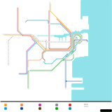 The Sydney Suburban Rail System (real)