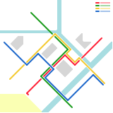 Rockport Light-Rail-Network Map