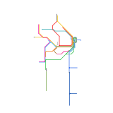 Sydney rail Network 2024