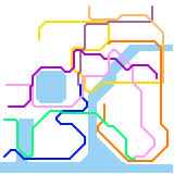Braintoville Metro Map (unknown)