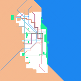 The Chicago "L" Transit Idea Redraw (speculative)