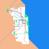 The Chicago "L" Transit Idea Redraw (speculative)