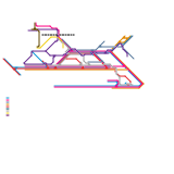 Stepford County Railway with two countries and 3 more operators (real)