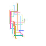 New York City With Els And IND Subway System (speculative)