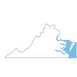 Virginia-Blank map (speculative)
