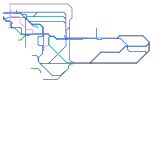 South London, Kent and East Sussex rail (real)