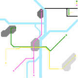 Brentwood Light Rail (BTA) Network Map