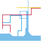 Westerville and Towns Heavy Rail Map