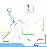 Port-Trévalzac metro maps (unknown)