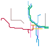 Eugene, Oregon Bikeways (speculative)