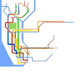 New York City Subway Map (Diagram) (*NOT FINISHED*) (unknown)