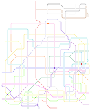 虛構城市的地鐵捷運圖 (unknown)