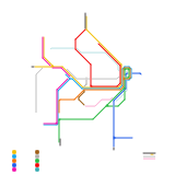 Sydney rail Network 2024
