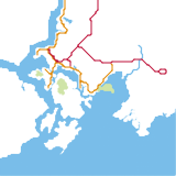 Merkana Metro Map  (unknown)