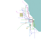 Chicago Rail Network (real)