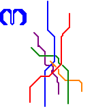 Карта Санкт-Петербургскрго Метрополитена