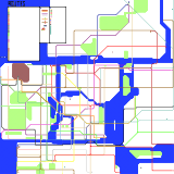 SCTA Transit Map