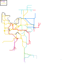 The WHOLE Railway Network of the Netherlands (real)