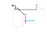 玲珑都市圈轨道交通网络示意图 (speculative)
