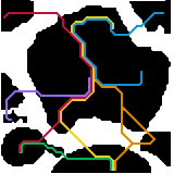 Futuristic city skyrail (unknown)