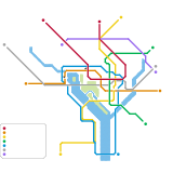 Separated Silver Line