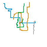 Kurwas City Metro Map