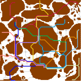 Futuristic intercities skyrail (unknown)