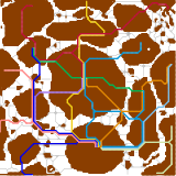 Futuristic intercities skyrail (unknown)