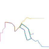 Irkutsk tram system (real)