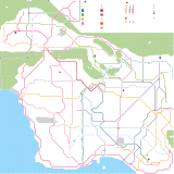 Aucklaide Metro Area Subway Map (unknown)