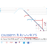 Chiltern Railway Network 2017 (real)