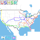 USA, HSR, Future (key) (speculative)