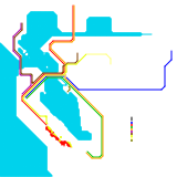 San Francisco BART (real)
