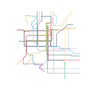Melbourne Tram Network: Vertical (real)