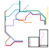 Sydney Rapid Bus Map (speculative)