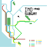 New York IND Subway System (1943/updated) (real)