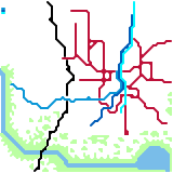 Essen U Bahn Map (real)