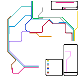 Sydney Rapid Bus Map (speculative)