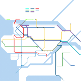 Vancouver Transit Map 11/24/2025
