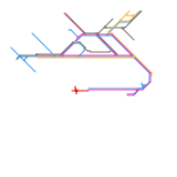 Stepford County Railway but waterline takes over some lines