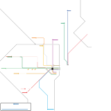 New York City Commuter Rail Diagram