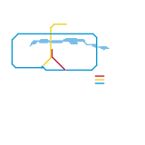 Lihai metro map（Cities Skyline） (unknown)