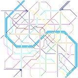 Calía metro map Center  (unknown)