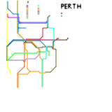 Perth Future Train Map (UPDATE V3 WITH METRONET) (speculative)