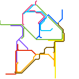 Sydney Trains Map from Temu 2.0 (speculative)