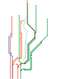 IRT Third Avenue Elevated Map (New York/AU) (real)