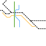 Sapporo Railway & subway  (real)